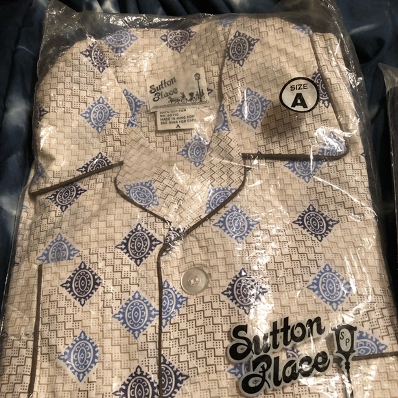 NWT Deadstock Sutton Place Pajamas - Picture 1 of 1